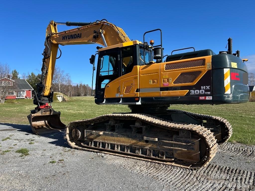 Hyundai HX 300 HW Gravemaskiner på larvebånd