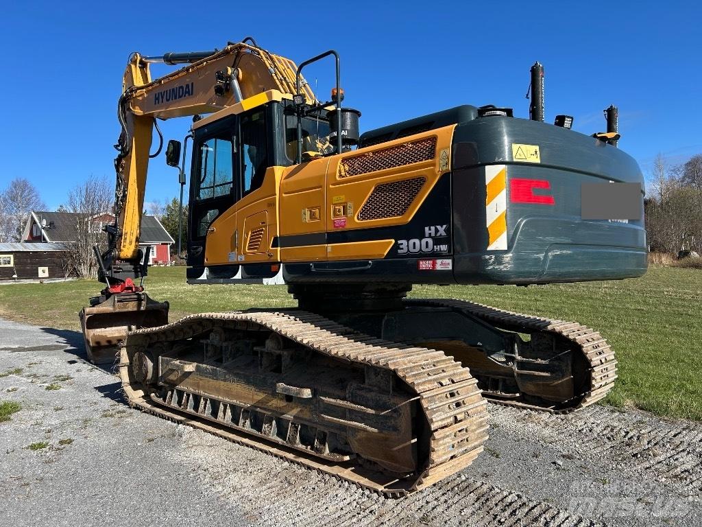 Hyundai HX 300 HW Gravemaskiner på larvebånd