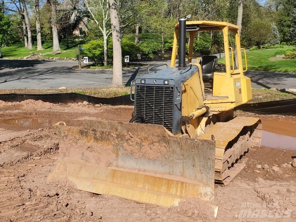 John Deere 700HLT Bulldozer på larvebånd