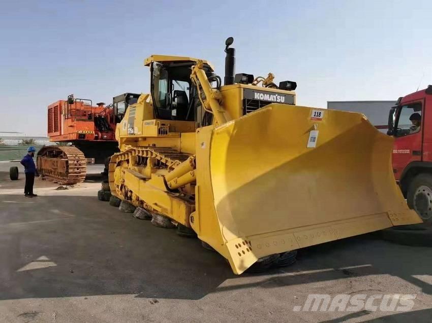 Komatsu d375a Bulldozer på larvebånd