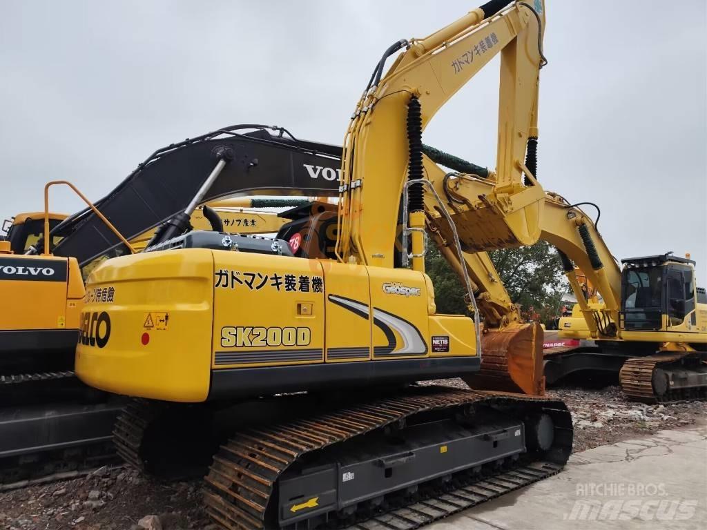 Kobelco SK 200 Gravemaskiner på larvebånd