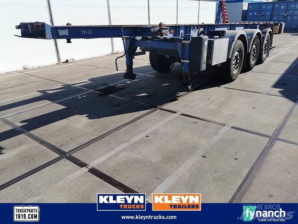 LAG O-3-39 CD Semi-trailer med containerramme