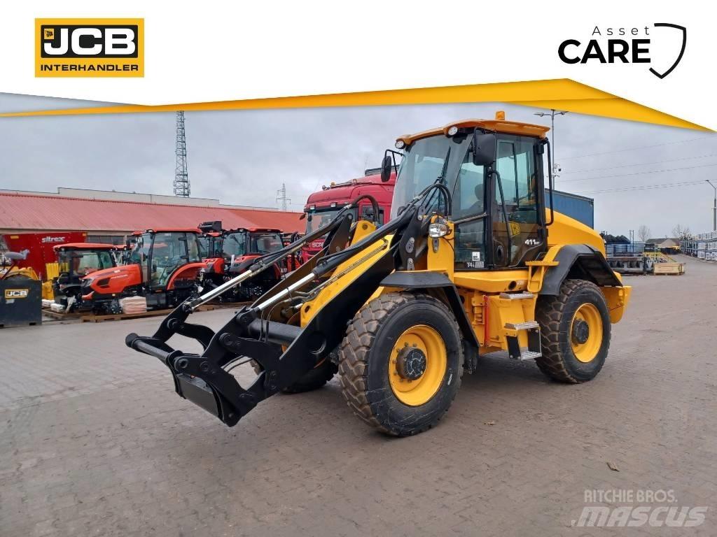 JCB 411 Læssemaskiner på hjul