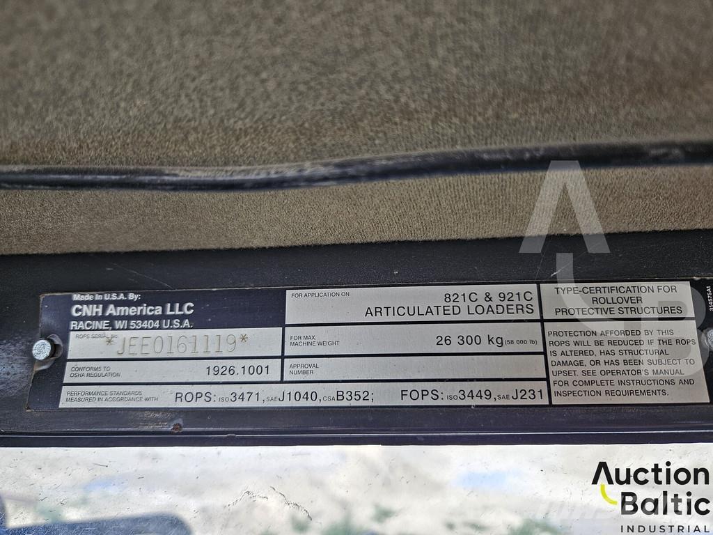 CASE 921C/2 Læssemaskiner på hjul