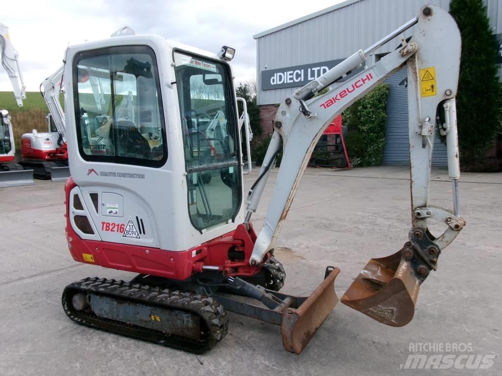 Takeuchi TB 216 Minigravemaskiner