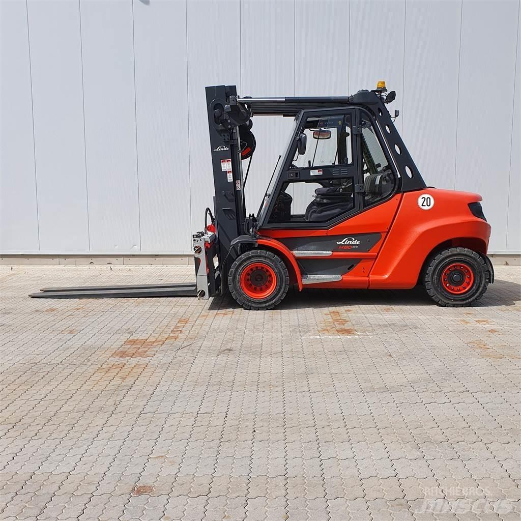 Linde H80D/900 Diesel gaffeltrucks