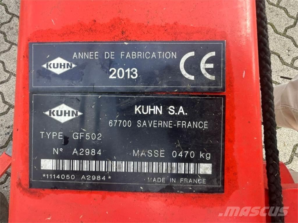Kuhn GF 502 River og høvendere