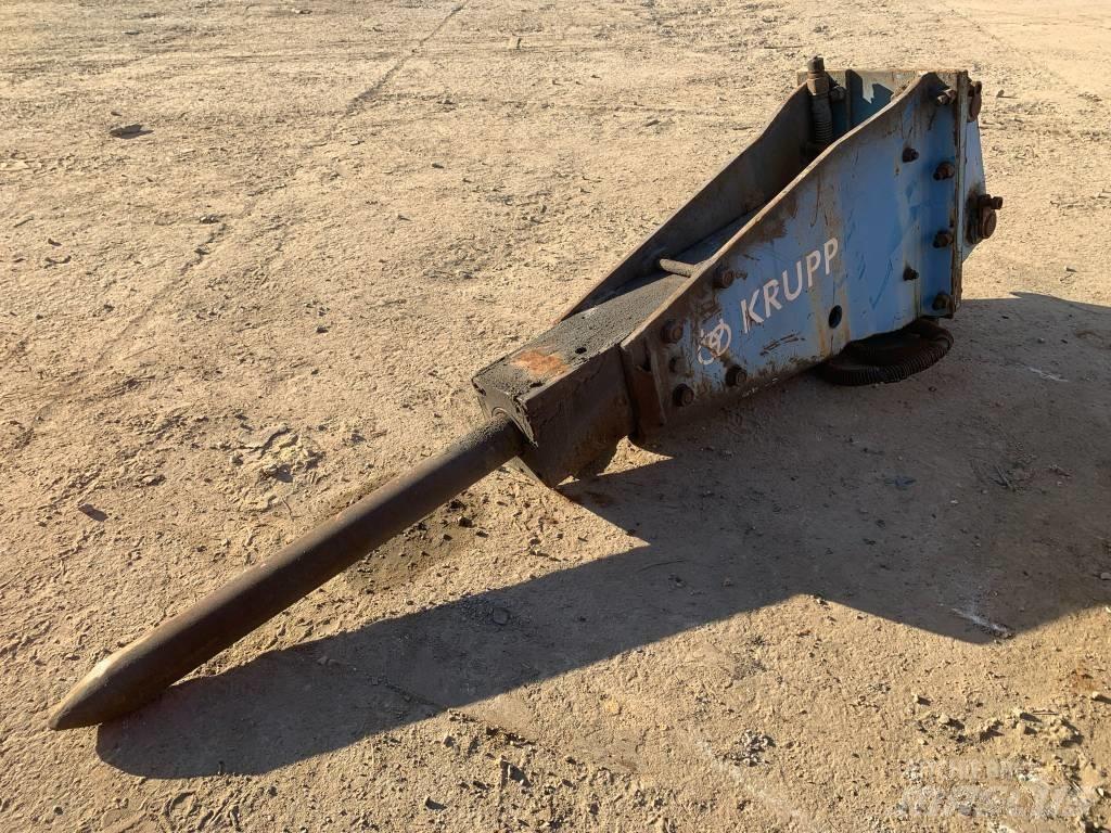 Krupp HM 300 Hydraulik / Trykluft hammere