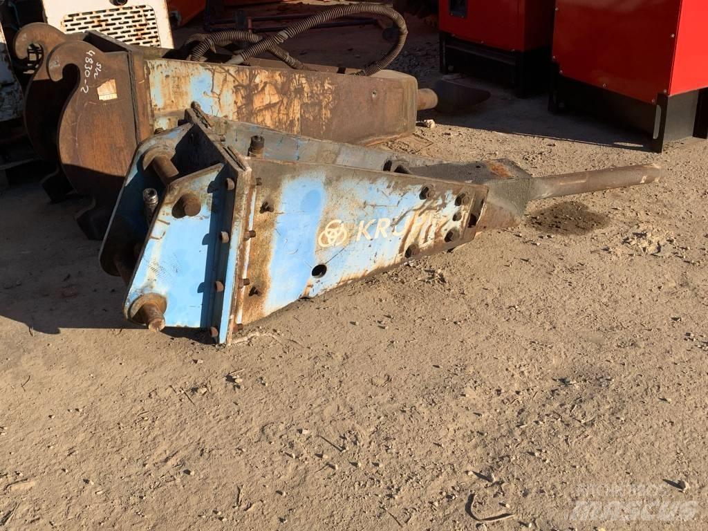 Krupp HM 300 Hydraulik / Trykluft hammere