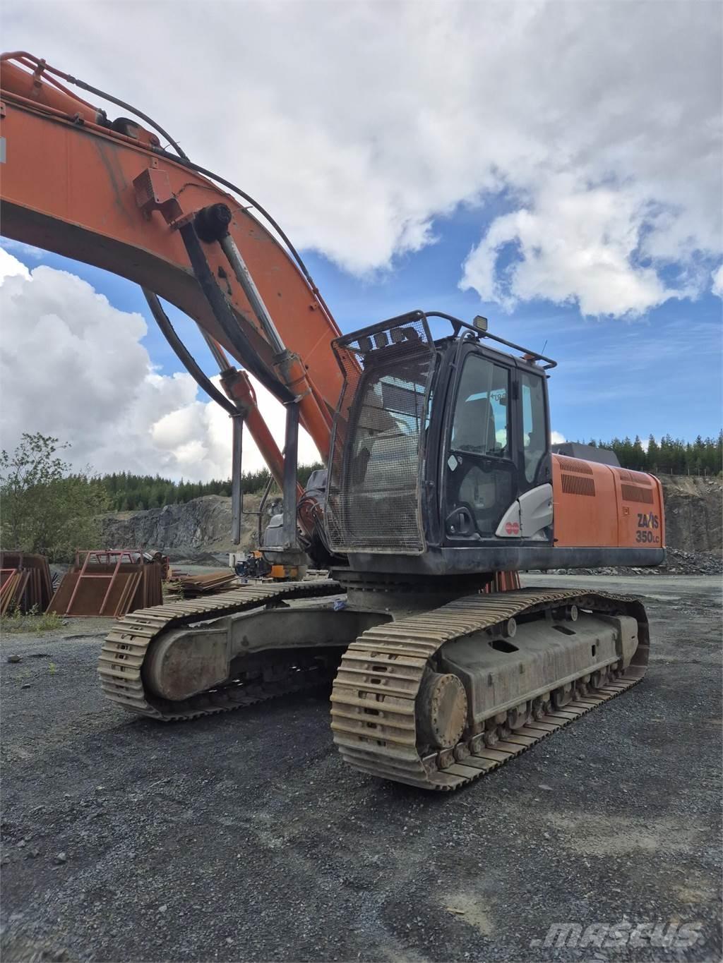 Hitachi ZX350LC-5B Gravemaskiner på larvebånd