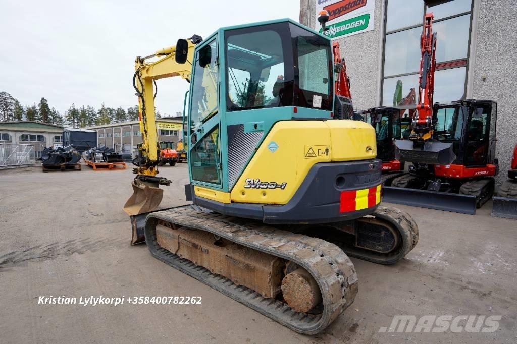 Yanmar SV 100-1 Midi-gravemaskiner 7t - 12t