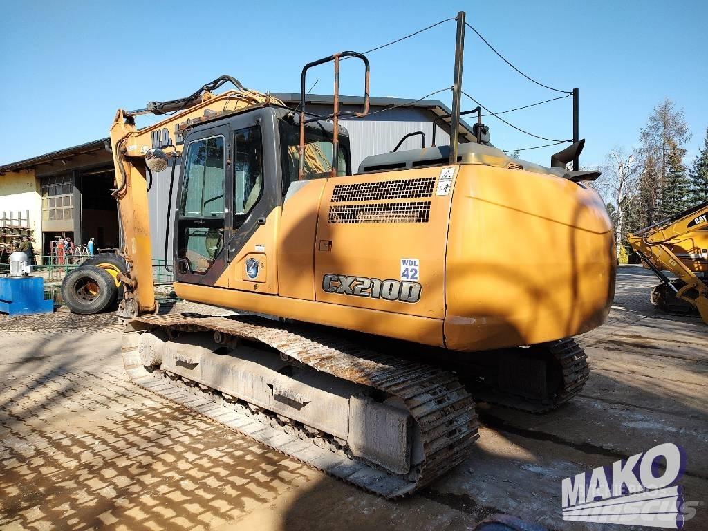 CASE CX 210 D Gravemaskiner på larvebånd