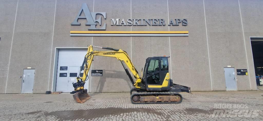 Yanmar VIO80 Gravemaskiner på larvebånd