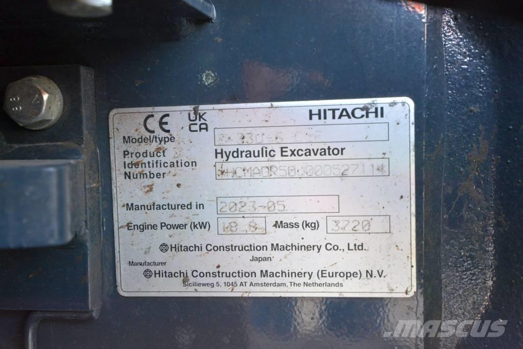 Hitachi ZX 33 U-6 Minigravemaskiner