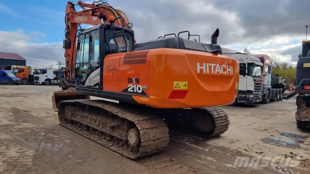 Hitachi ZX 210 LC-6 Gravemaskiner på larvebånd