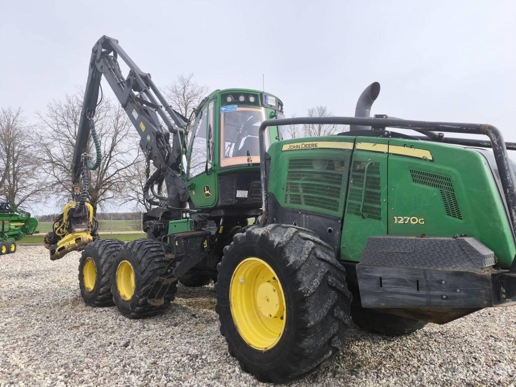 John Deere 1270G Skovningsmaskiner
