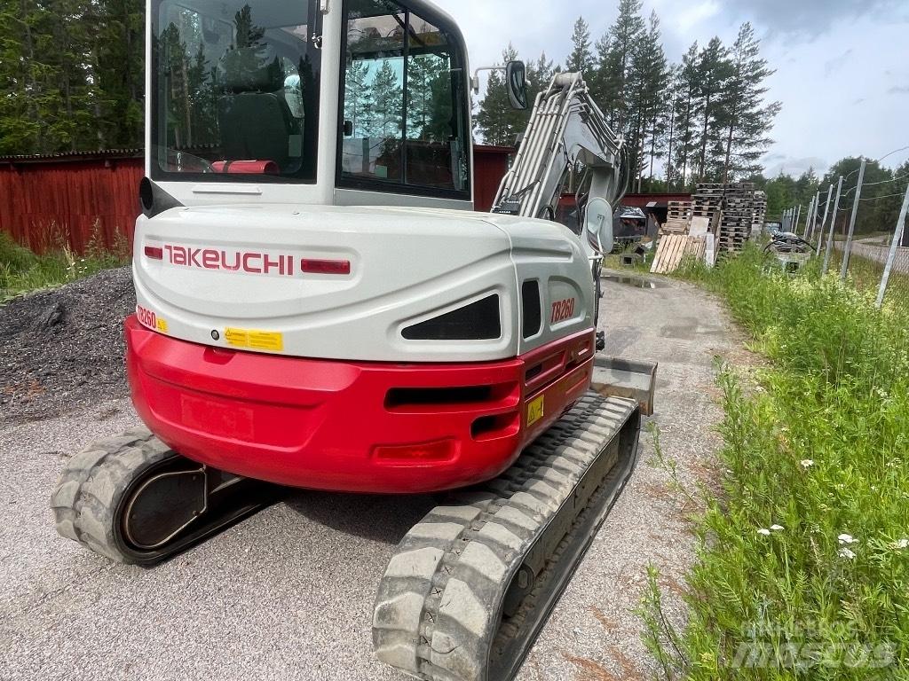 Takeuchi TB 260 Minigravemaskiner
