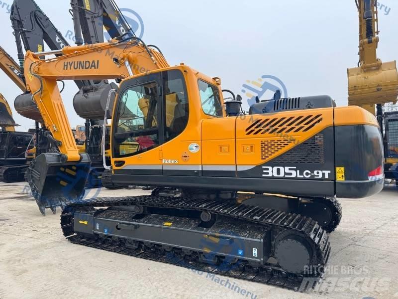 Hyundai R305 LC-9T Gravemaskiner på larvebånd