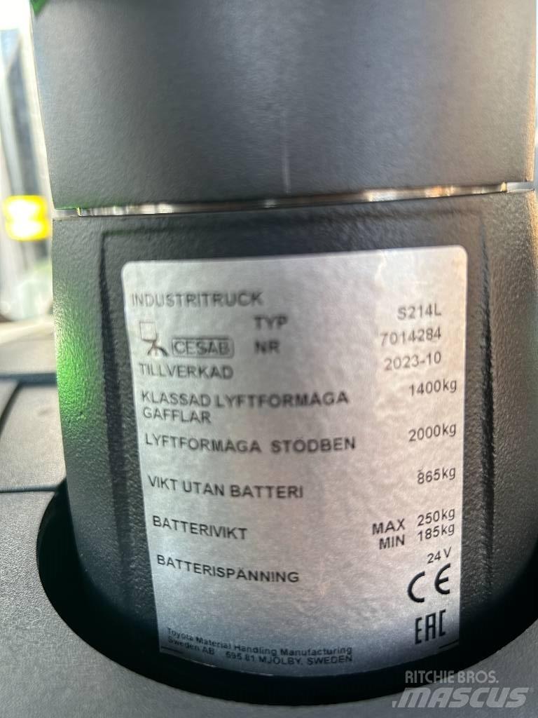 Cesab S 214L Gaffelstabler med gående fører