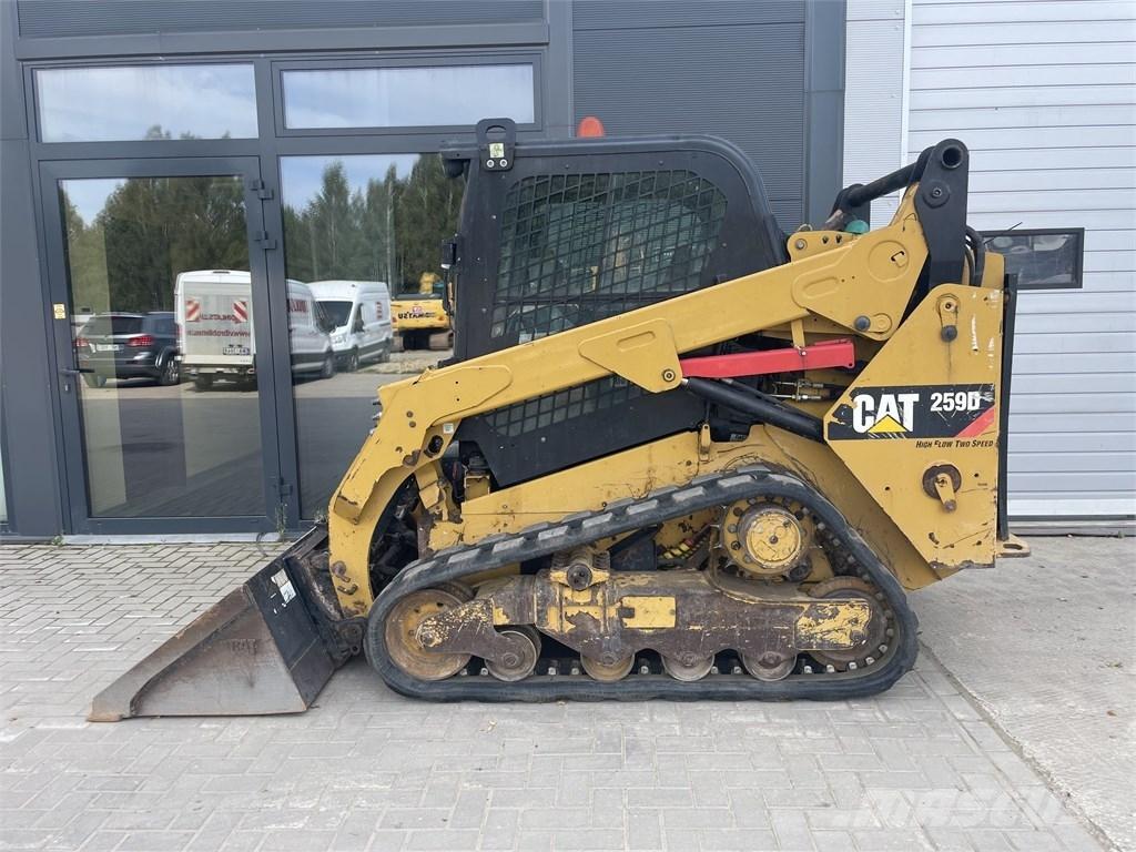 CAT 259D HF Minilæsser - skridstyret