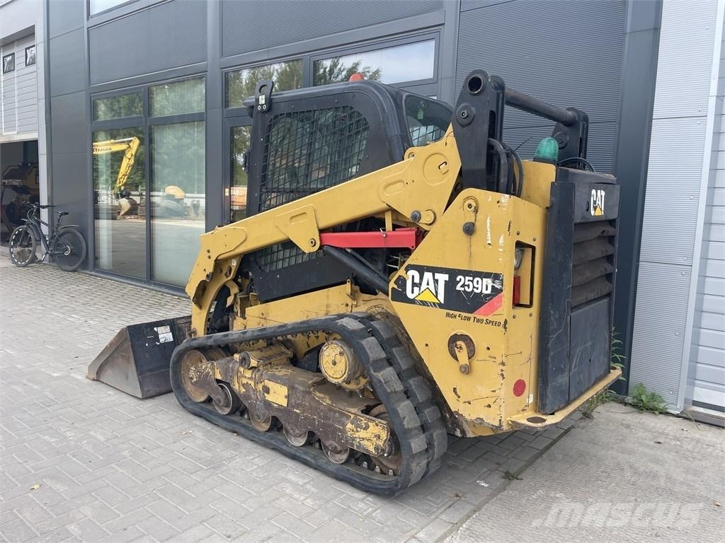 CAT 259D HF Minilæsser - skridstyret