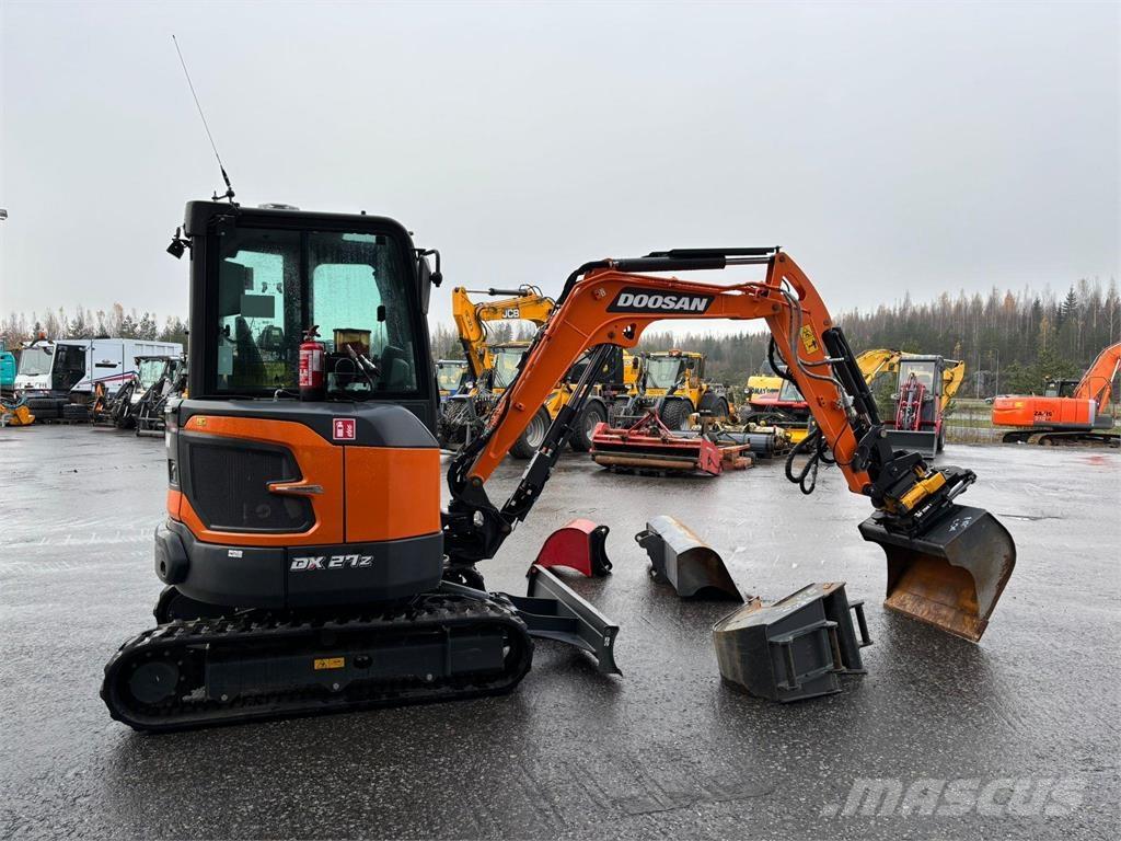 Doosan DX27Z-7 Minigravemaskiner