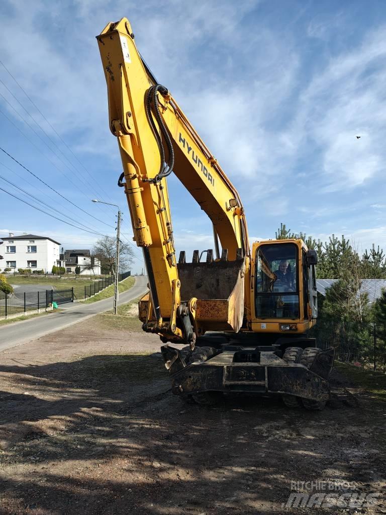 Hyundai 170W-7 Gravemaskiner på hjul