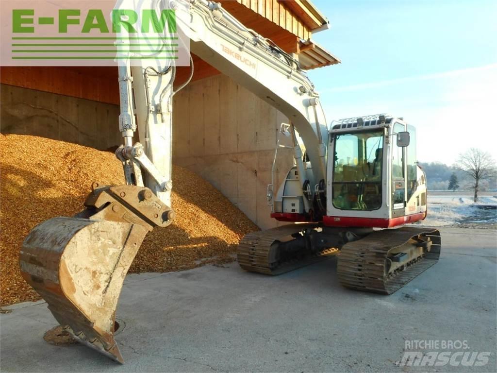Takeuchi tb2150r Gravemaskiner på hjul