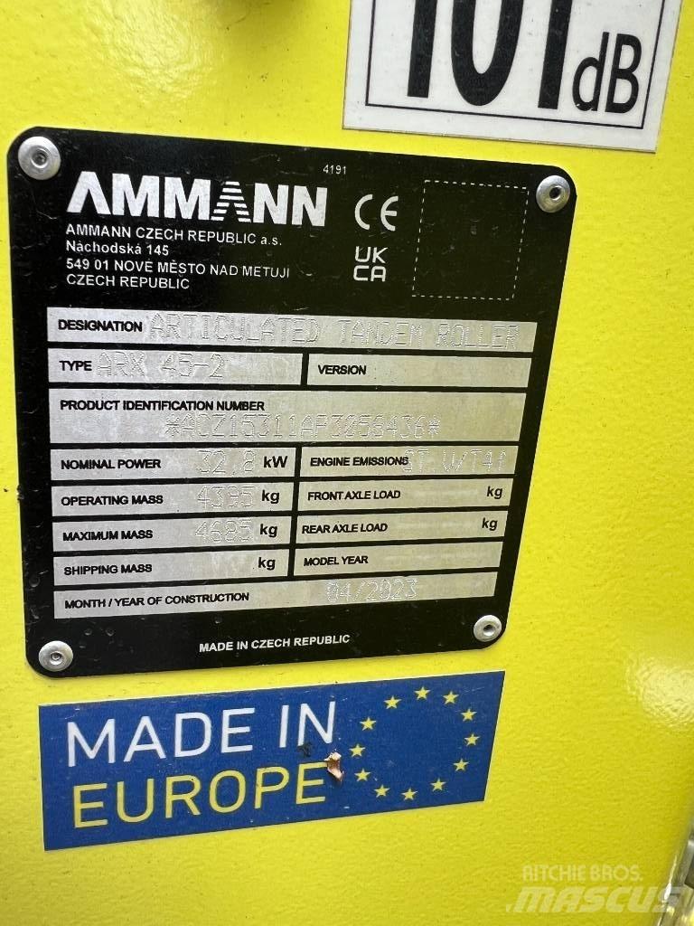 Ammann ARX 45-2 Tvilling tromle