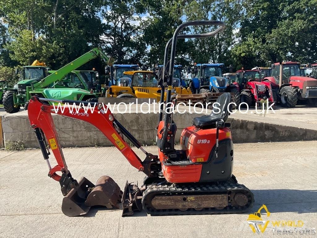 Kubota U 10-3 Minigravemaskiner