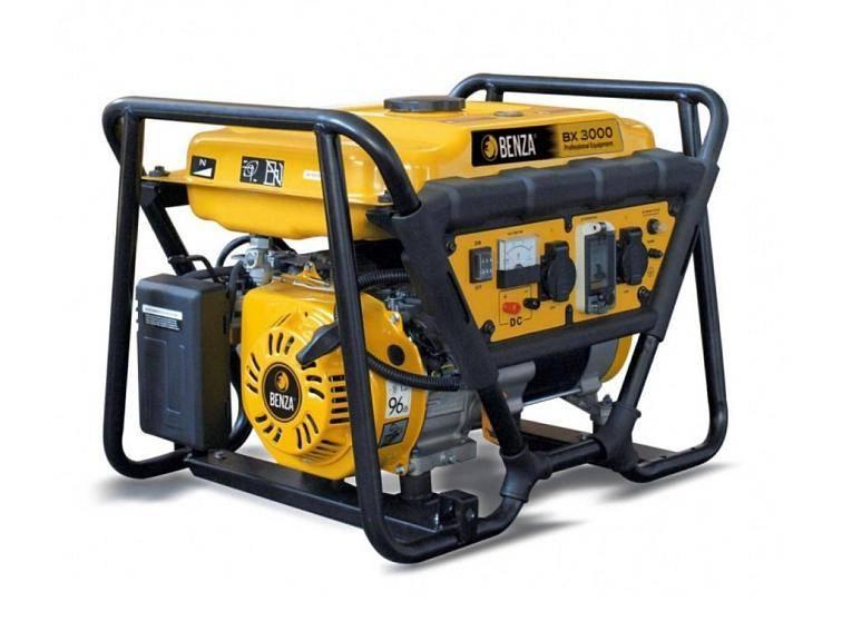  Benza BX3000 AVR Benzingeneratorer