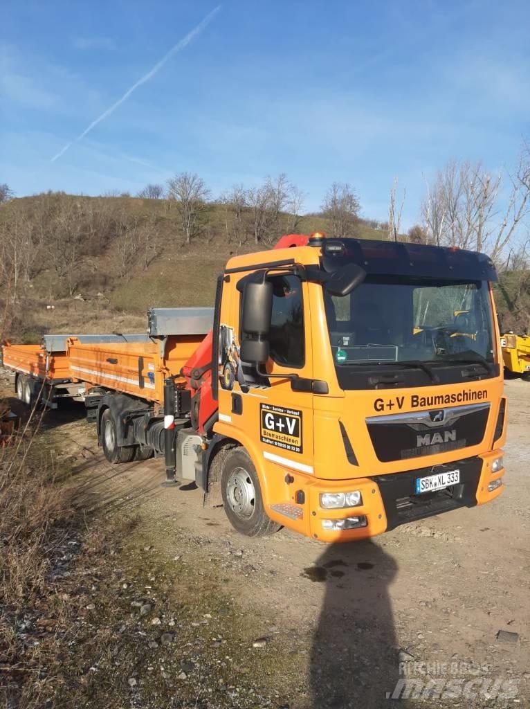 MAN LKW Lastbil med kran