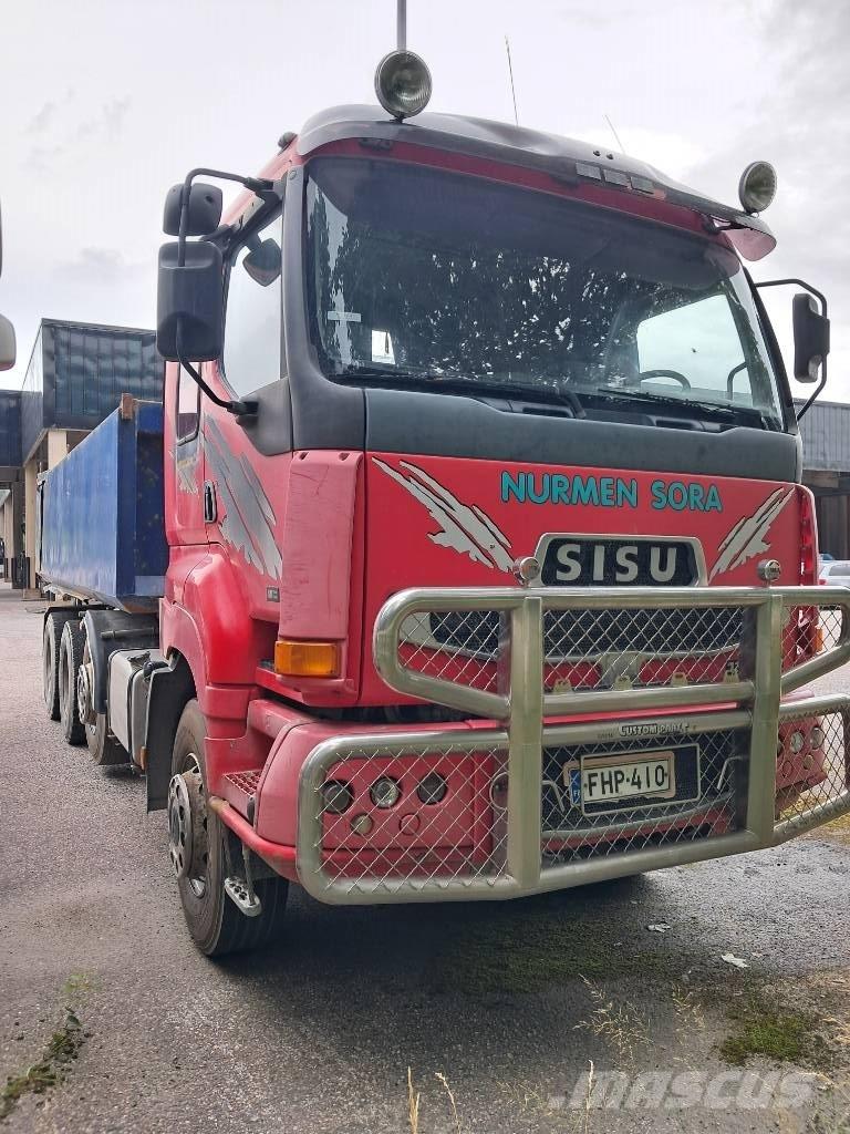 Sisu E13M - 8x4 Lastbiler med tip
