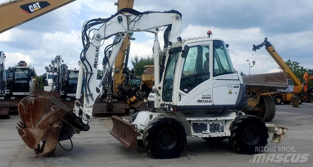 Mecalac 714 MWE Gravemaskiner på hjul