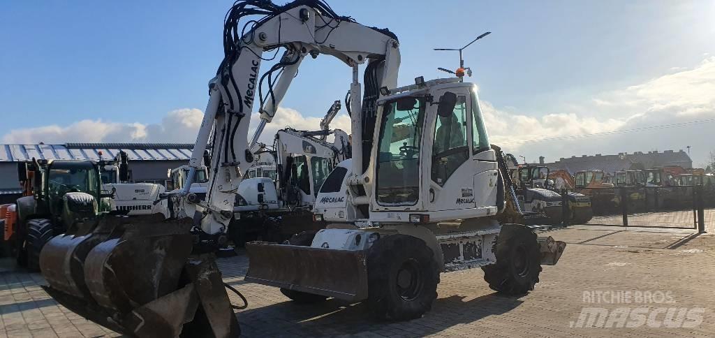 Mecalac 714 MWE Gravemaskiner på hjul