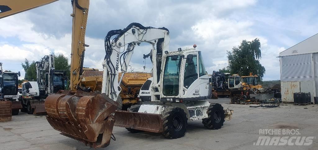 Mecalac 714 MWE Gravemaskiner på hjul