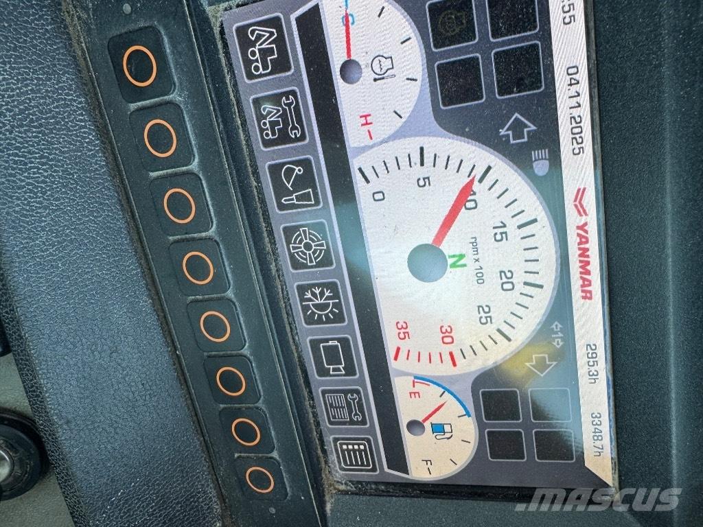 Yanmar B95W (40576) Gravemaskiner på hjul