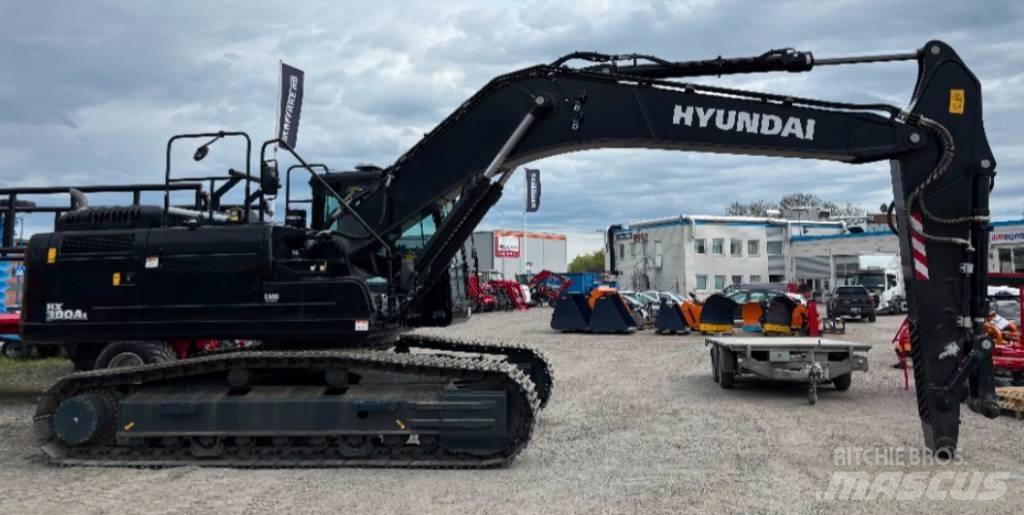 Hyundai HX 300 AL Gravemaskiner på larvebånd