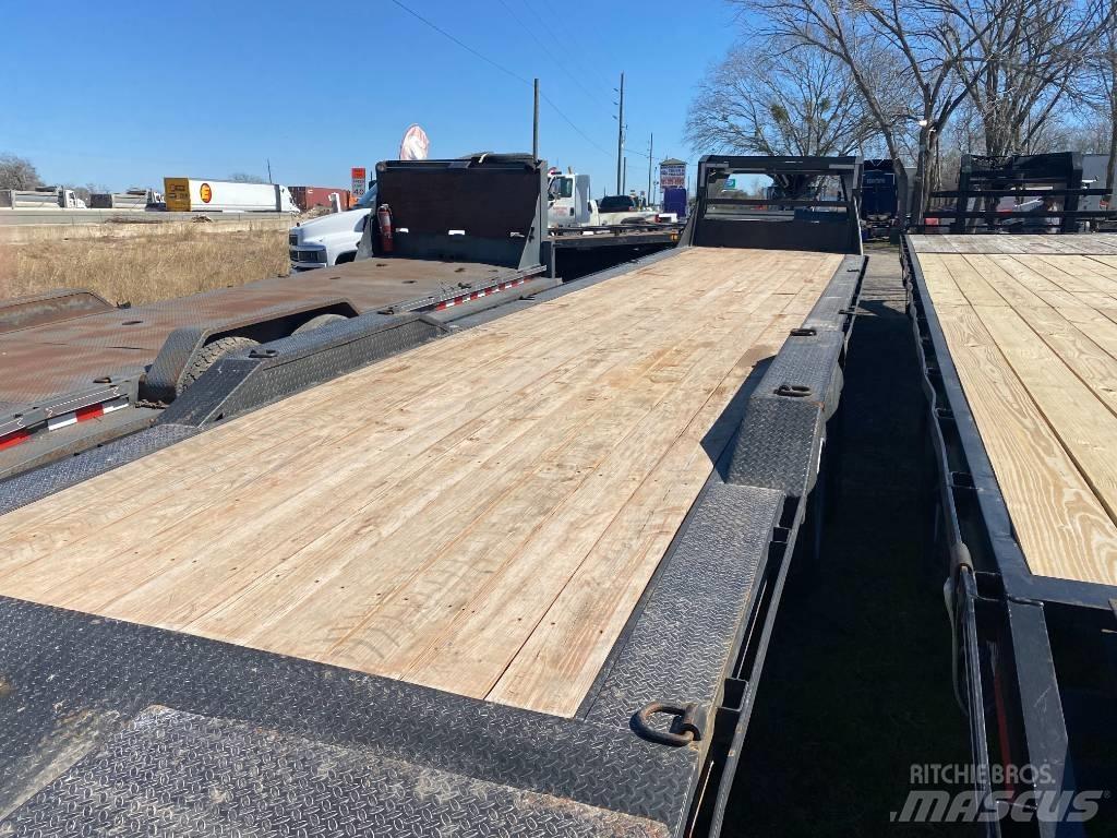 Maxey Gooseneck Anhænger med lad/Flatbed