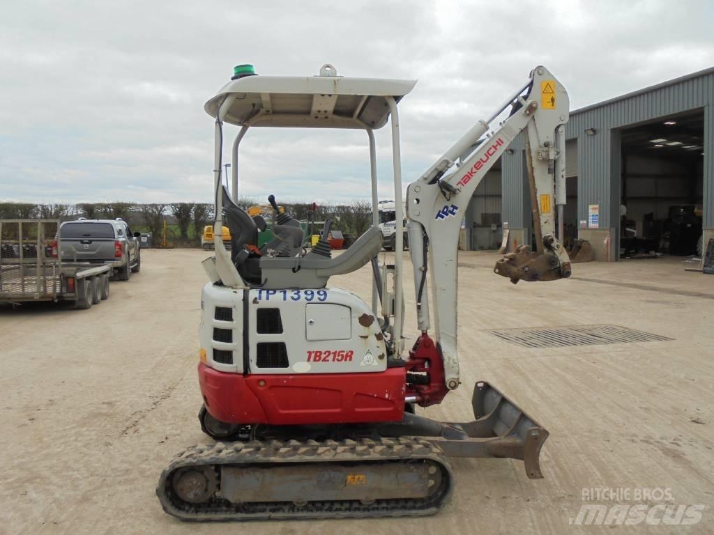 Takeuchi TB215R Minigravemaskiner