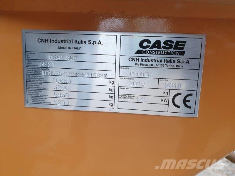 CASE 856 C AWD Vejhøvle / Gradere