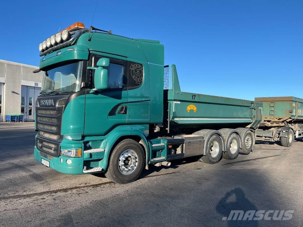 Scania R580 8x4 Lastbiler med tip