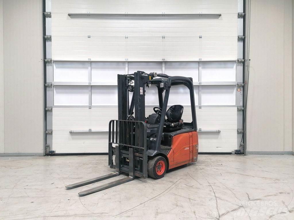 Linde E14-01 El gaffeltrucks