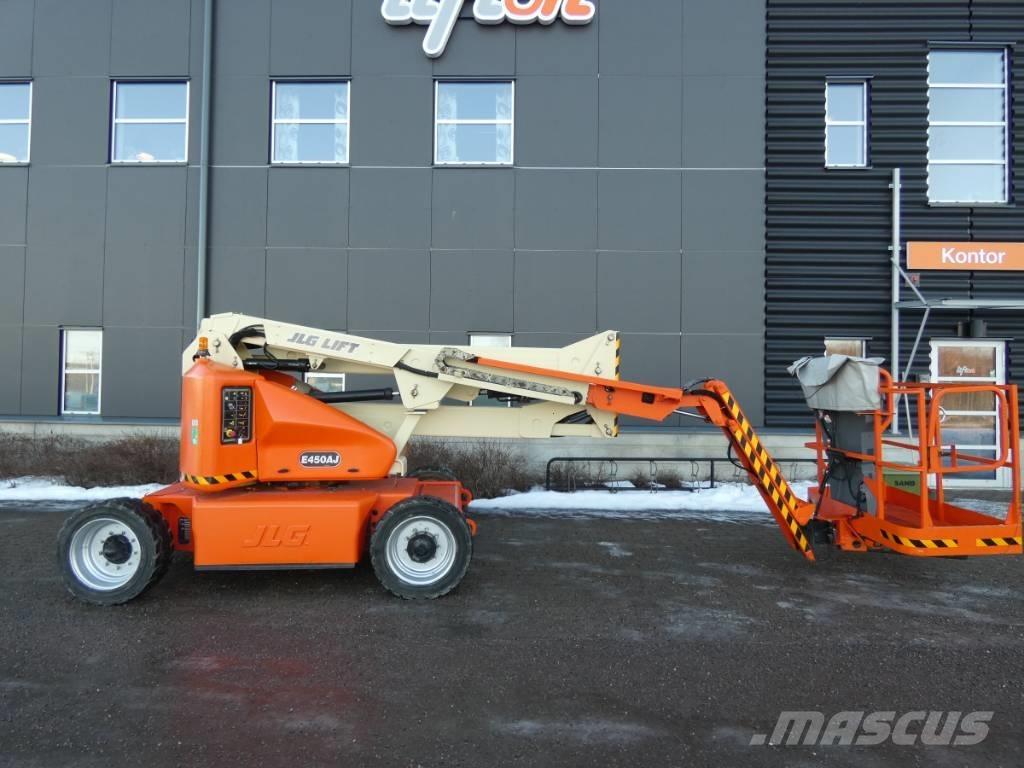 JLG E 450AJ  Bomlift Bomlifte med knækarm