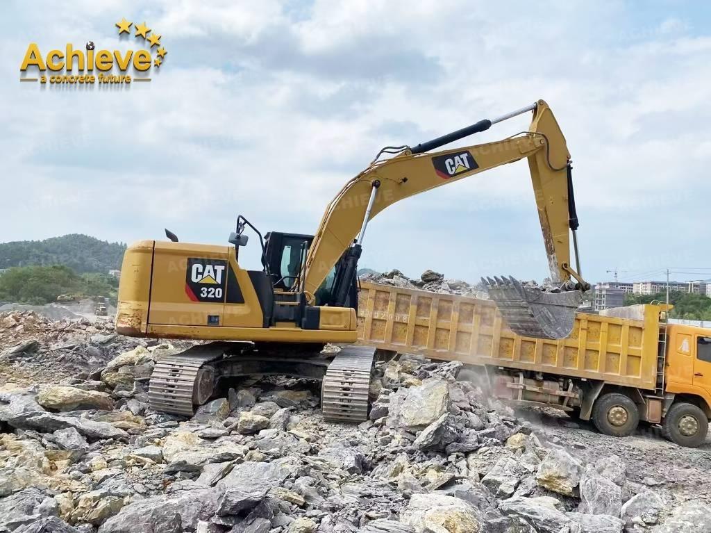 CAT 320 Gravemaskiner på larvebånd