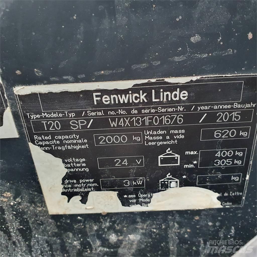 Linde T20SP kurz El-palleløftere