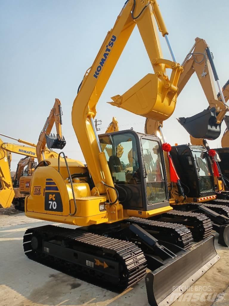 Komatsu PC 70 Gravemaskiner på larvebånd