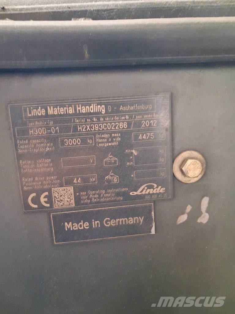 Linde H30D-01 Diesel gaffeltrucks