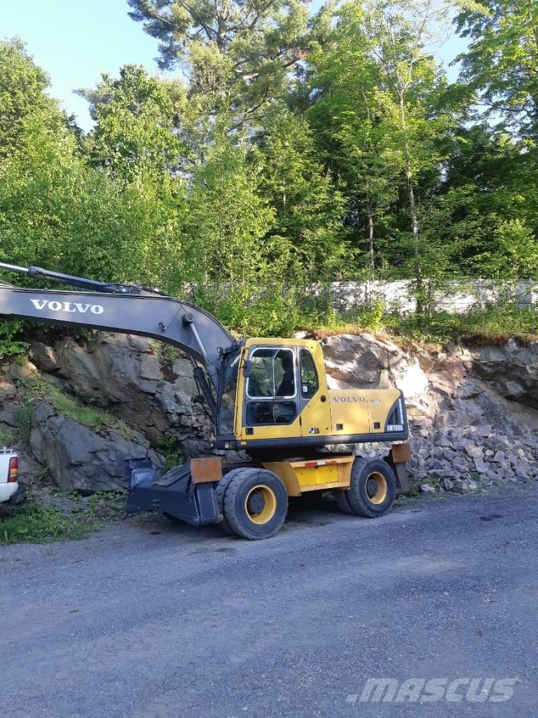 Volvo EW 180 B Gravemaskiner på hjul