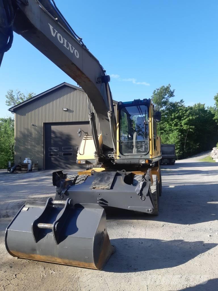 Volvo EW 180 B Gravemaskiner på hjul